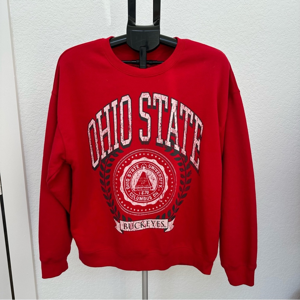 Ohio State Red Sweatshirt